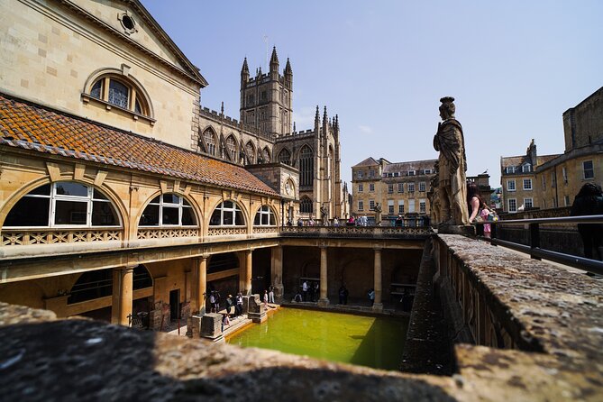 Small-Group Day Trip to Stonehenge, Bath and Windsor from London - Bath on a clock: Roman Baths options and Georgian streets