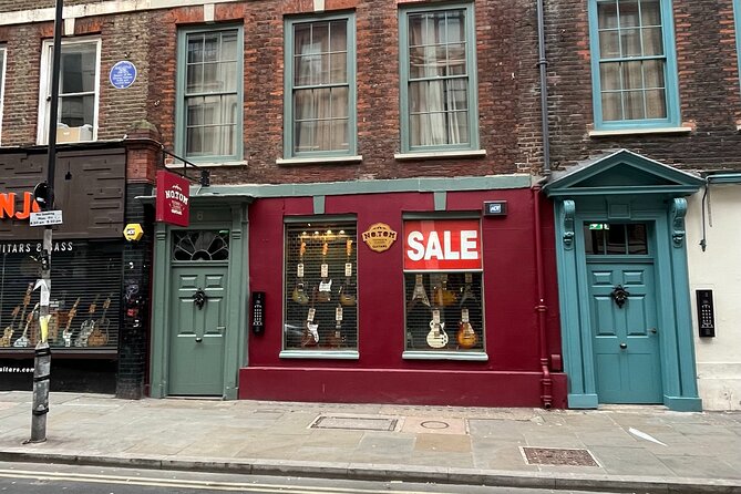 Soho London Private Music Self-Guided Tour - 12 Bar Club, Regent Sounds Studio, and the Punk-Era Thread Through No. 6 Denmark Street