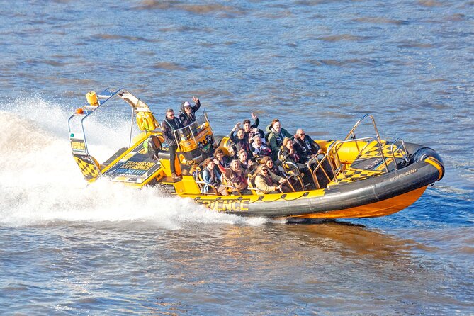 Speedboat Sightseeing: Embankment OR Westminster Pier -45 Minutes - After Tower Bridge: how the speed, sound, and photos shape the experience