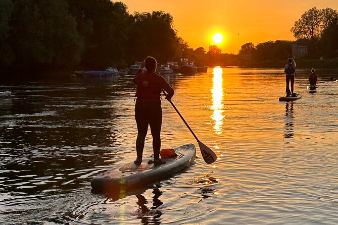 Stand up Paddleboarding on the beautiful Thames at Richmond - Richmond Bridge Boathouses: the easy starting point that sets the tone
