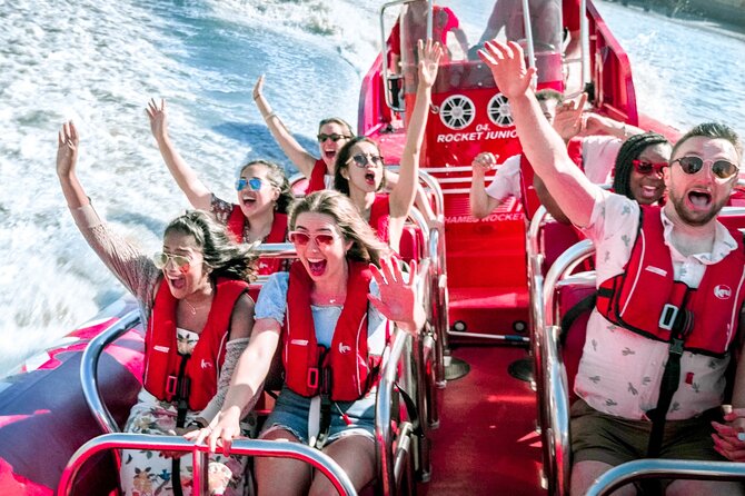 Thames Rockets Sunset London Speedboat Experience - A 12-passenger boat: what small-group really means on the Thames