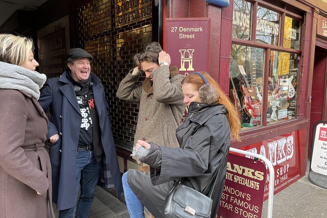 The Great British Rock and Roll Walking Tour - Denmark Street (20 minutes): the music street you can actually find