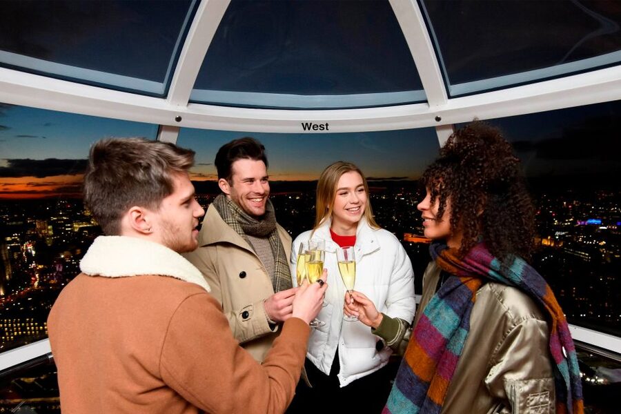 The London Eye Champagne Experience - Moët & Chandon Impérial Brut: a classy upgrade with real rules