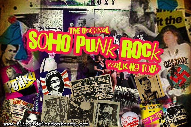 The Original Soho Punk Tour - The Soho walk: punk landmarks, rehearsal rooms, and seedier side streets