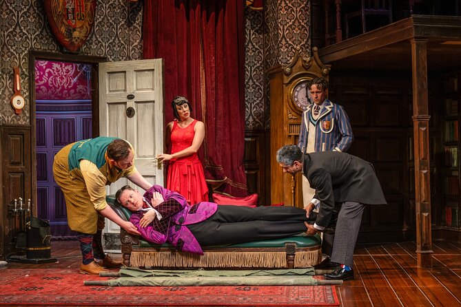 The Play That Goes Wrong in London Theatre - Laugh pacing for 2 hours 30 minutes: keep your evening flexible