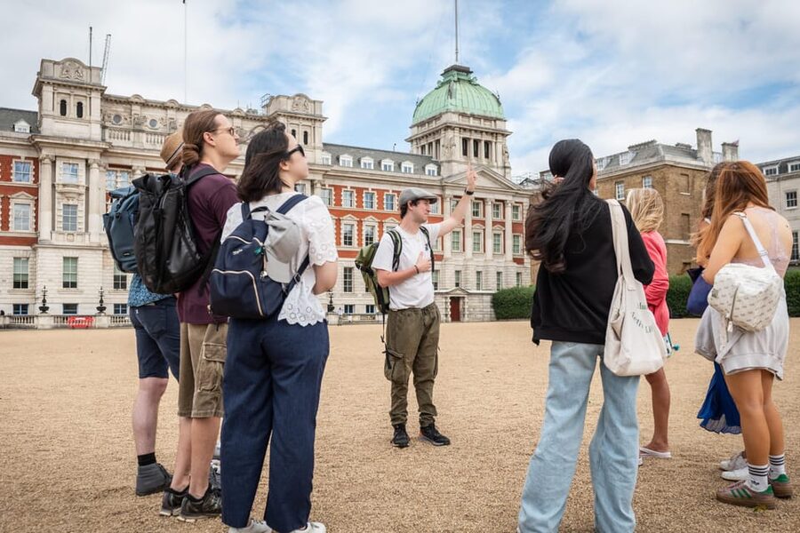 Top London Sights Tour - Christmas Day Special! - Where You Start: Outside The Ritz, Right by the Phone Boxes
