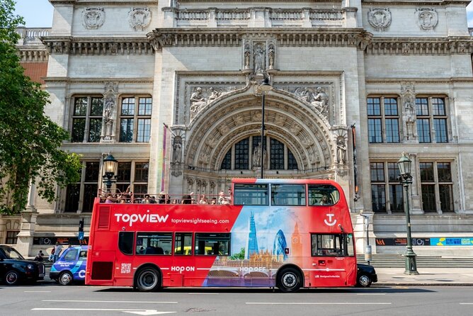 TopView® Hop-On Hop-Off London Discover Pass: 48-120 Hours - Thames River Cruise with City Cruises: 40 minutes of skyline views