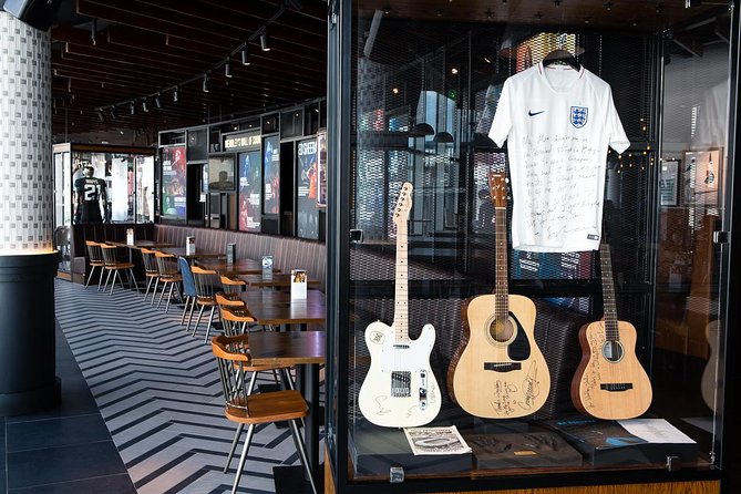 Tour of Wembley Stadium in London - Pitch side and the Royal Box for unforgettable angles