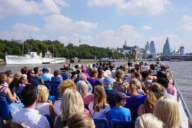 Tower Bridge River Sightseeing Cruise from Westminster - Top-Deck Thames Views: Parliament, the London Eye, and South Bank Sightlines