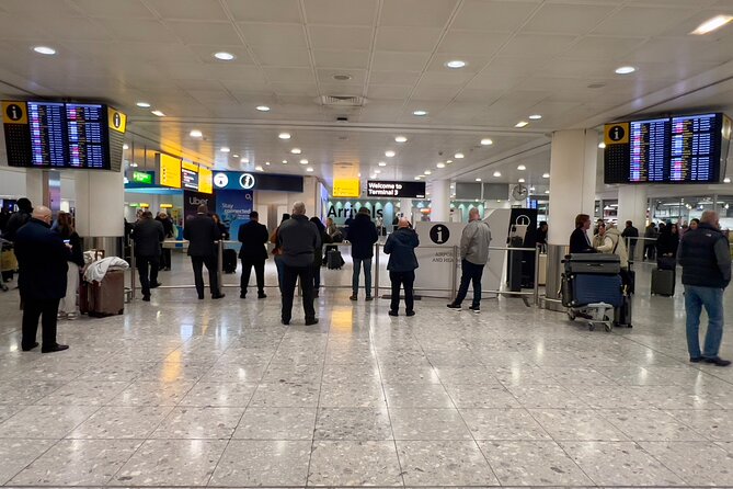 Transfer from Heathrow Airport to London or London to Heathrow - Flight tracking and driver updates via WhatsApp