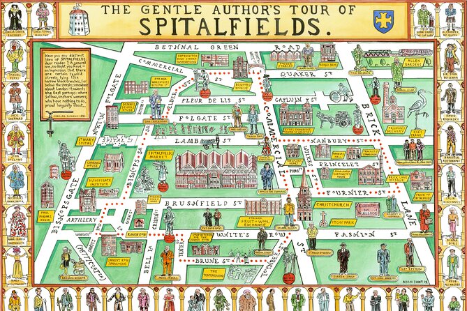 Walking Tour around Spitalfields in the East End of London - The Future of a Famous Thoroughfare: Commercial Street Under Debate
