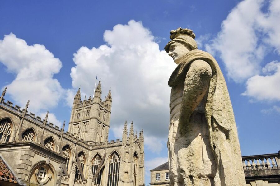 Windsor, Bath, Stonehenge & Salisbury with Christmas Lunch - Salisbury and its cathedral: Gothic in a town that slows down for it