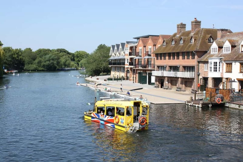 Windsor: Land and Water Amphibious Bus Sightseeing Tour - Land Route: Windsor Castle, Royal Mews, Long Walk & Crown Estate