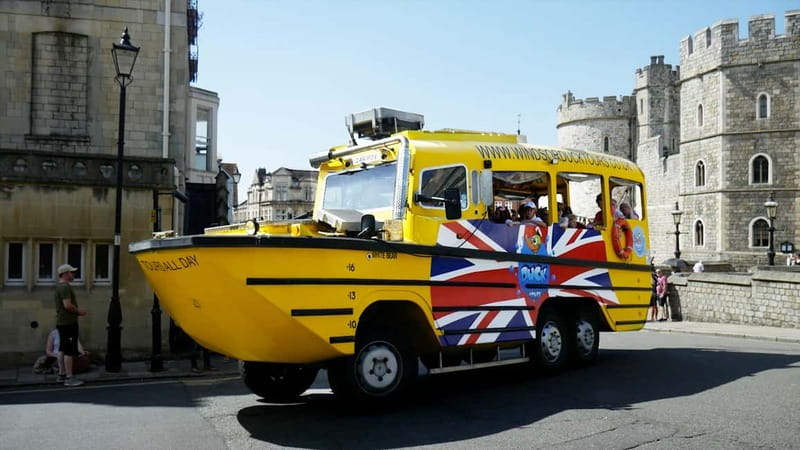 Windsor: Land and Water Amphibious Bus Sightseeing Tour - Duck Stop Meeting Point: Opposite Theatre Royal