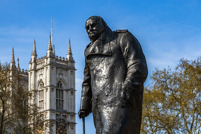 WW2 London Walking Tour & Churchill War Rooms Entrance Ticket - Meeting at Boadicea and Her Daughters: Quick Start, No Guesswork