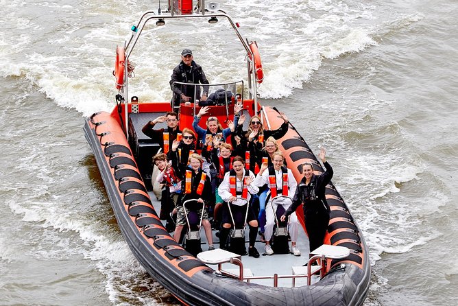 Your Own Boat! - Tower Bridge Quay meeting point: getting on fast